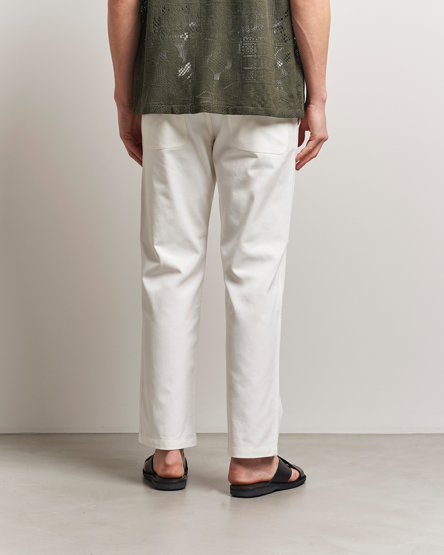 Men | Trousers | Samsøe Samsøe | Jabari Drawstring Trousers Clear Cream