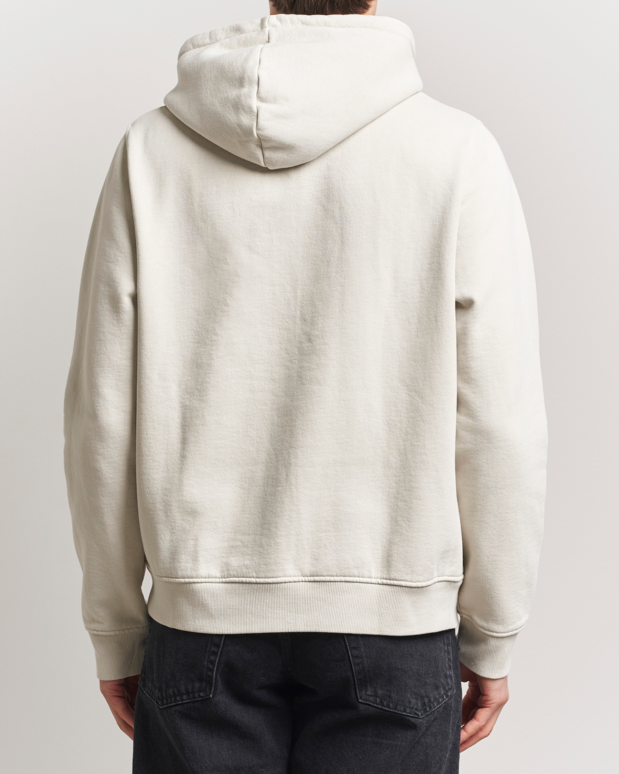 Men | Sweaters & Knitwear | Samsøe Samsøe | Marcus Center Logo Hoodie Moonstruck
