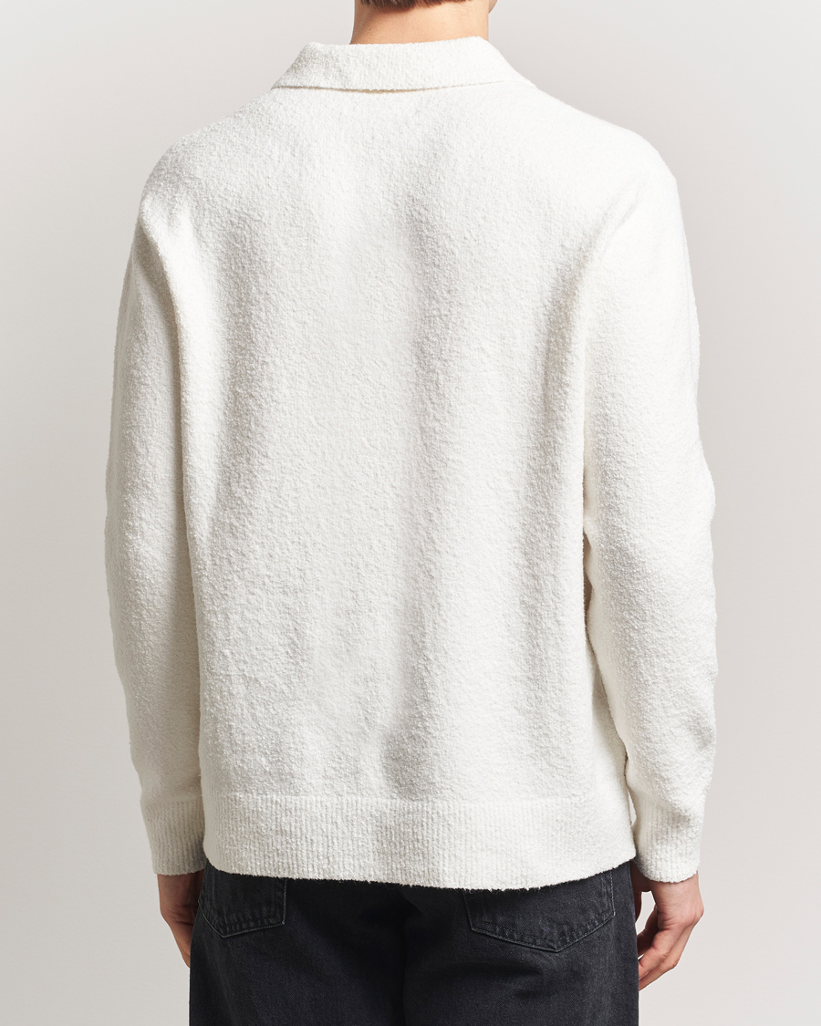 Men | Sweaters & Knitwear | Samsøe Samsøe | Nino Knitted Polo Clear Cream