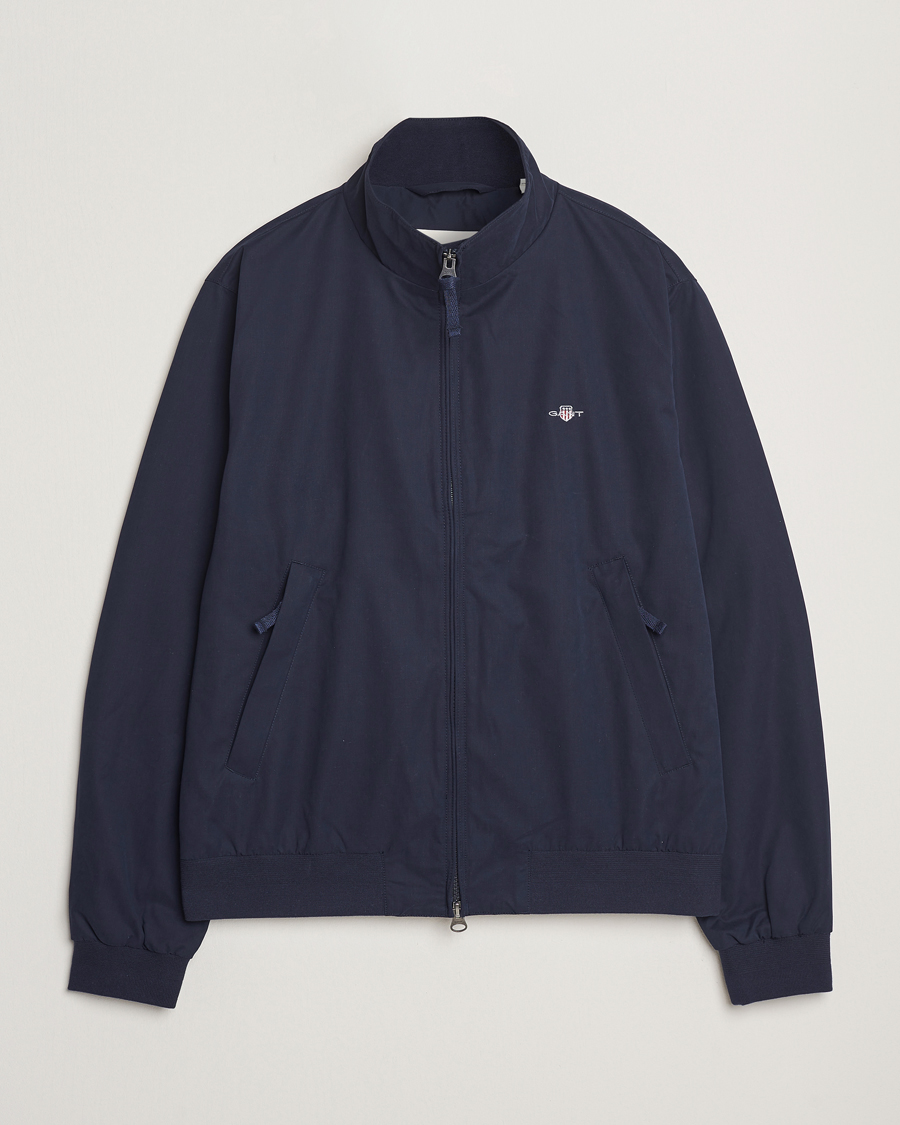 Men | Coats & Jackets | GANT | The Hampshire Jacket Evening Blue