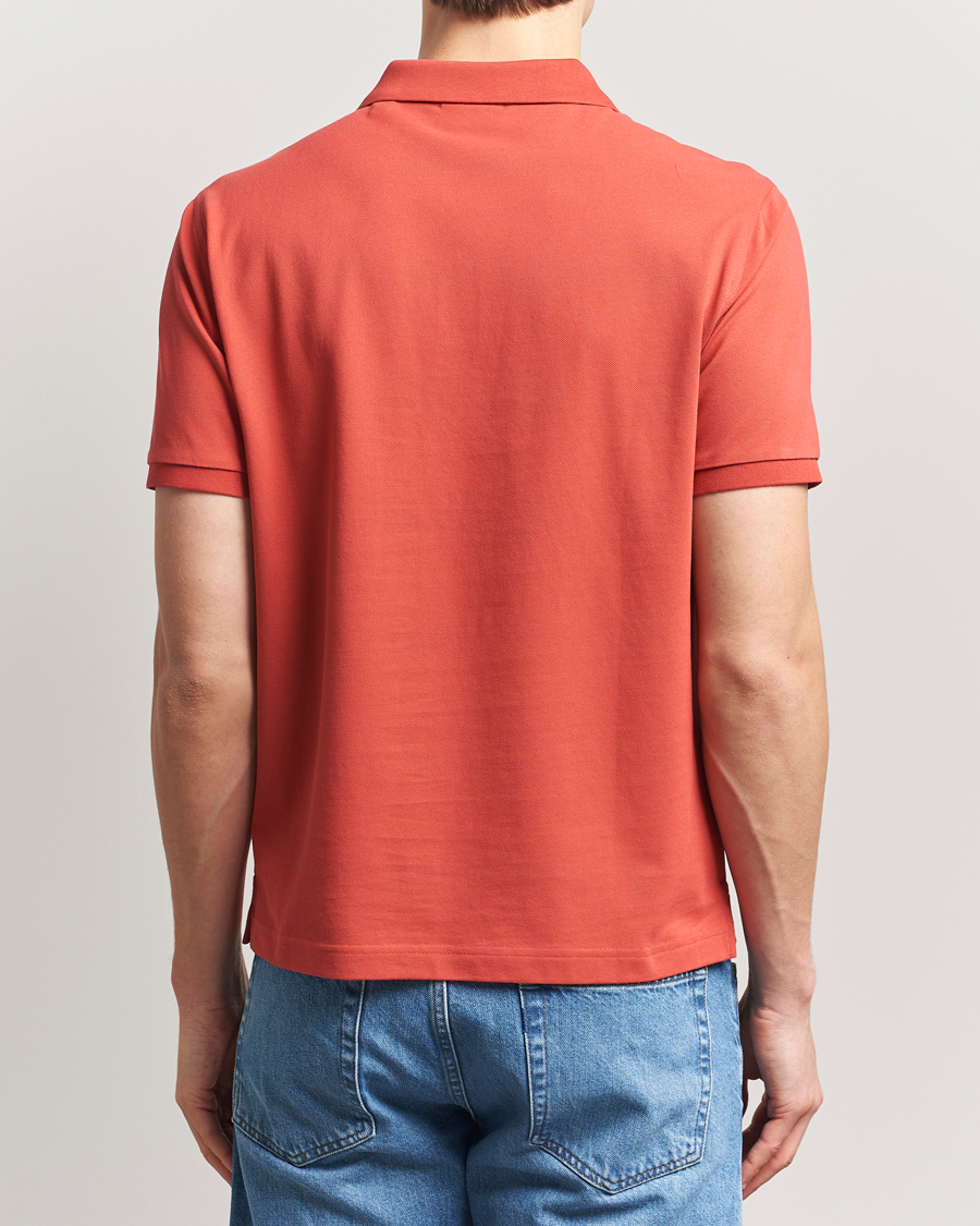 Men | Polo Shirts | GANT | The Original Polo Brick Red