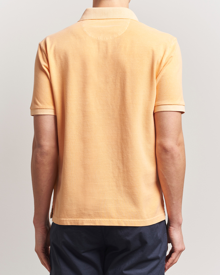 Men | Polo Shirts | GANT | Sunfaded Polo Peachy Orange