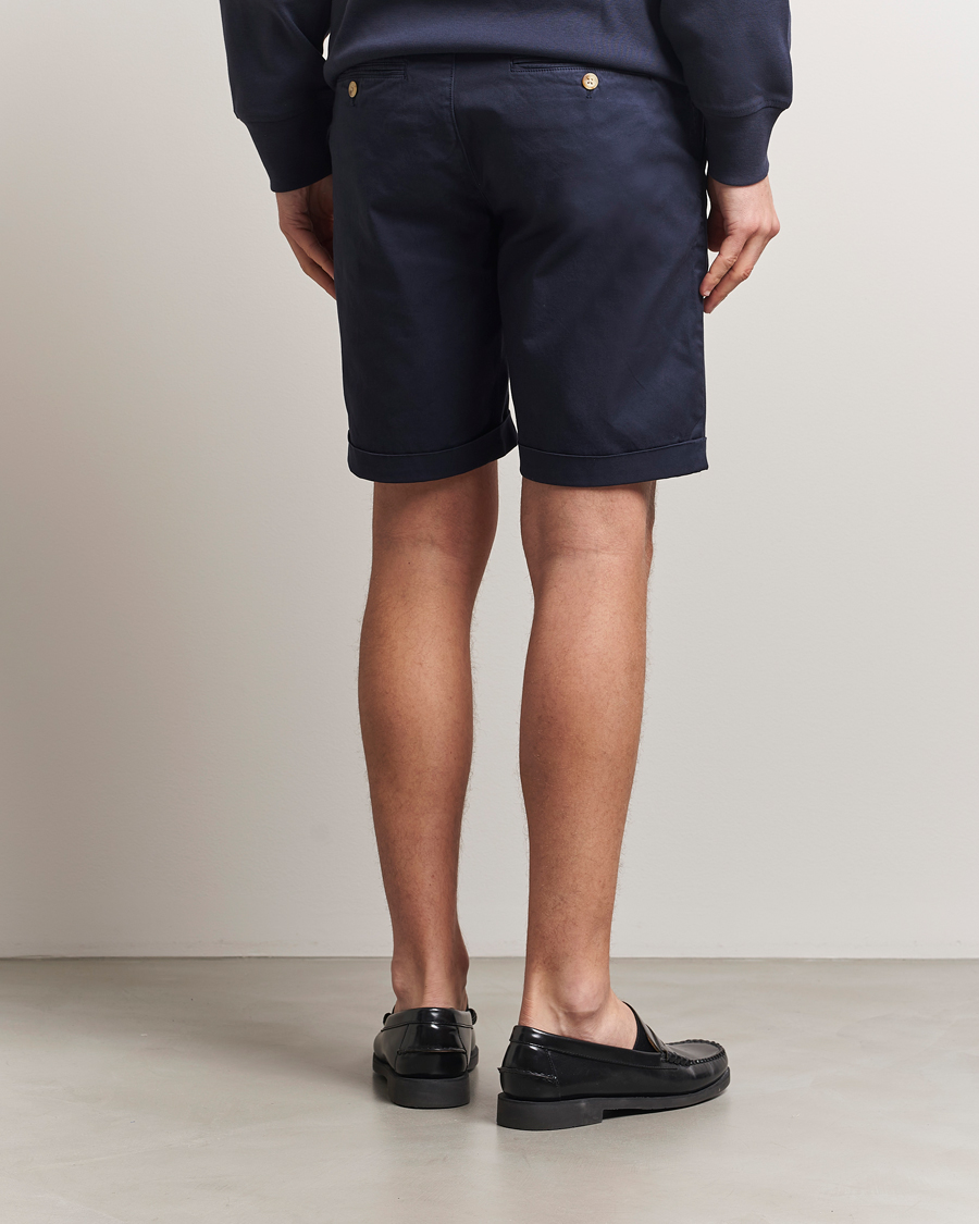 Men | Shorts | GANT | Regular Sunfaded Shorts Evening Blue