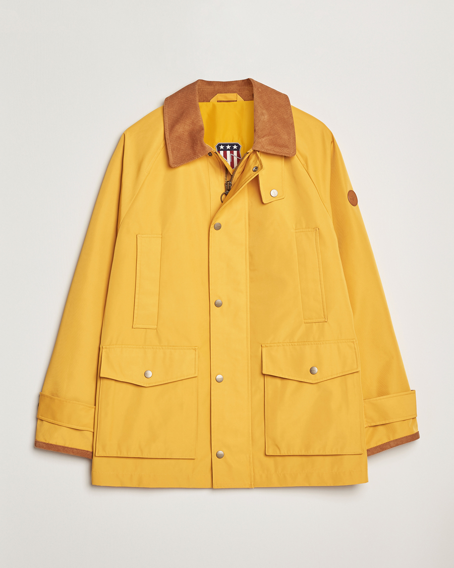 Men | Coats & Jackets | GANT | Spring Decker Jacket Golden Yellow