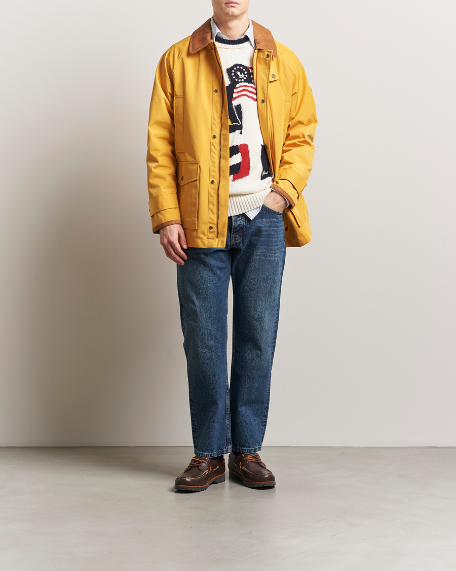 Men | Coats & Jackets | GANT | Spring Decker Jacket Golden Yellow