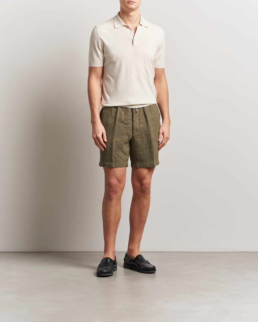Men | Polo Shirts | Altea | Short Sleeve Cotton Polo Off White