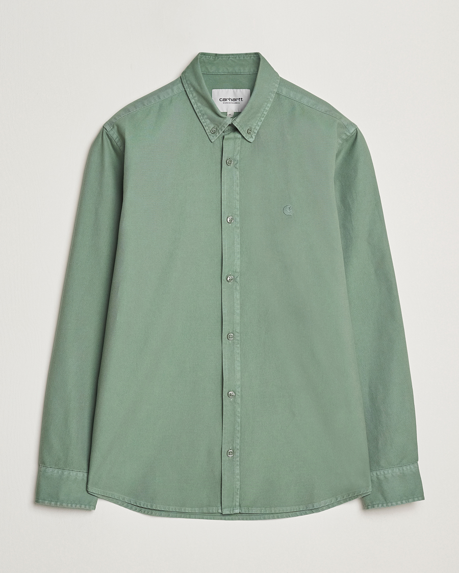 Men | Shirts | Carhartt WIP | Bolton Cotton Oxford Shirt Park