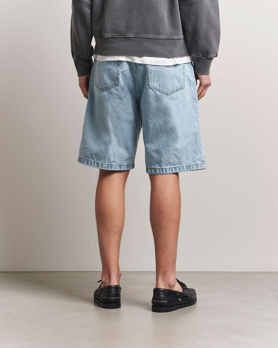 Men | Shorts | Carhartt WIP | Landon Shorts Robertson Denim Blue Bleached