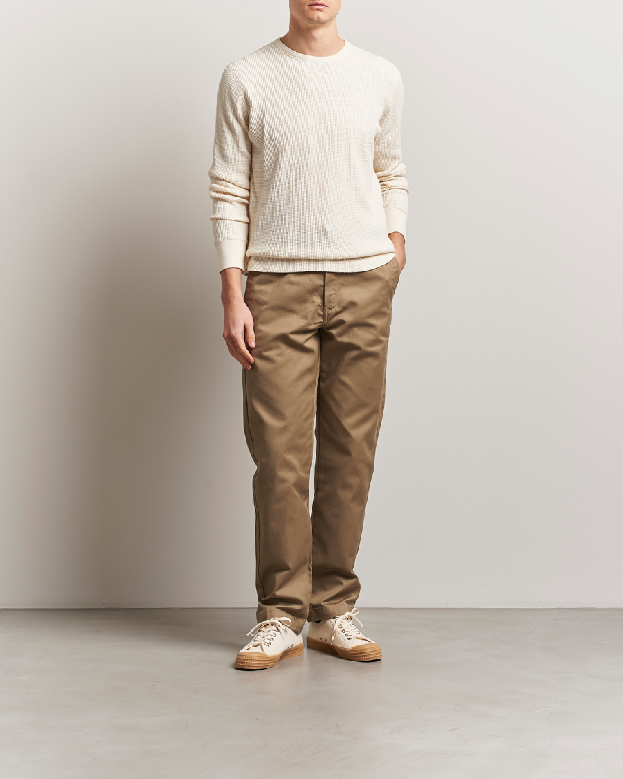 Men | Trousers | Carhartt WIP | Master Pant Denison Twill Leather