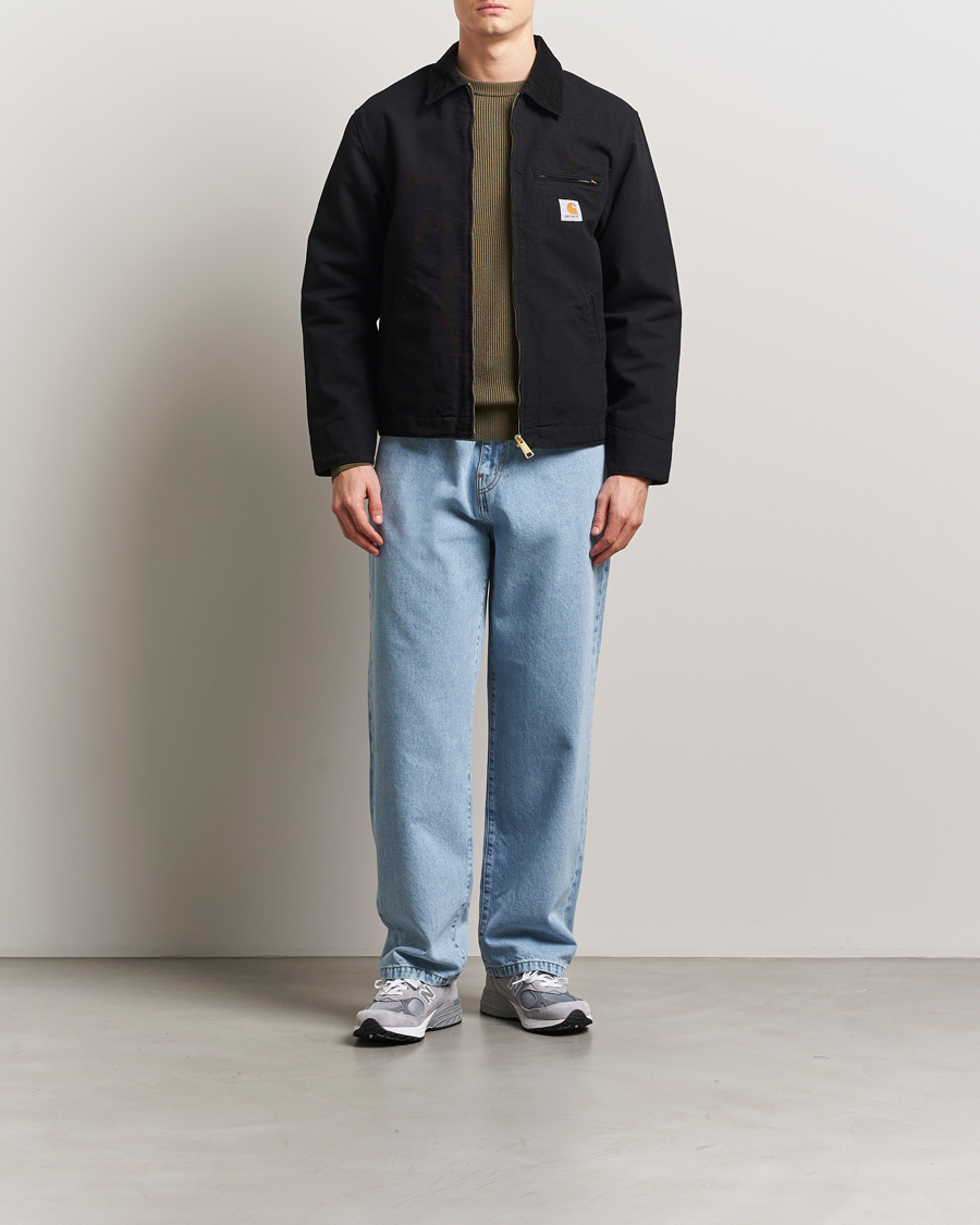 Men | Coats & Jackets | Carhartt WIP | Detroit Jacket Dearborn Canvas Black
