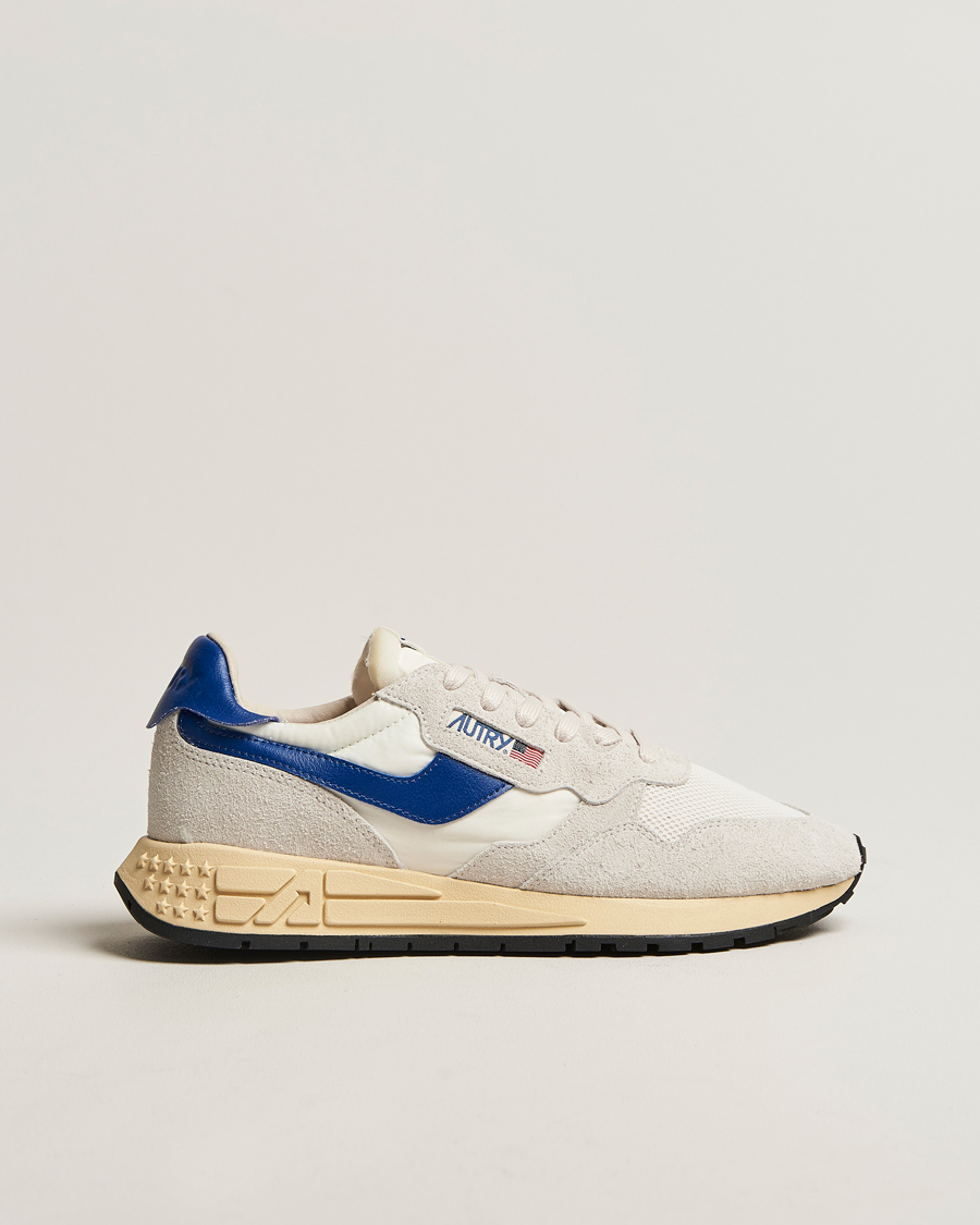 Men | Autry Reelwind Running Sneaker White/Navy | Autry | Reelwind Running Sneaker White/Navy