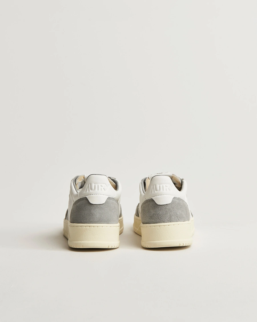 Men | Sneakers | Autry | Medalist Low Sneaker White/Grey