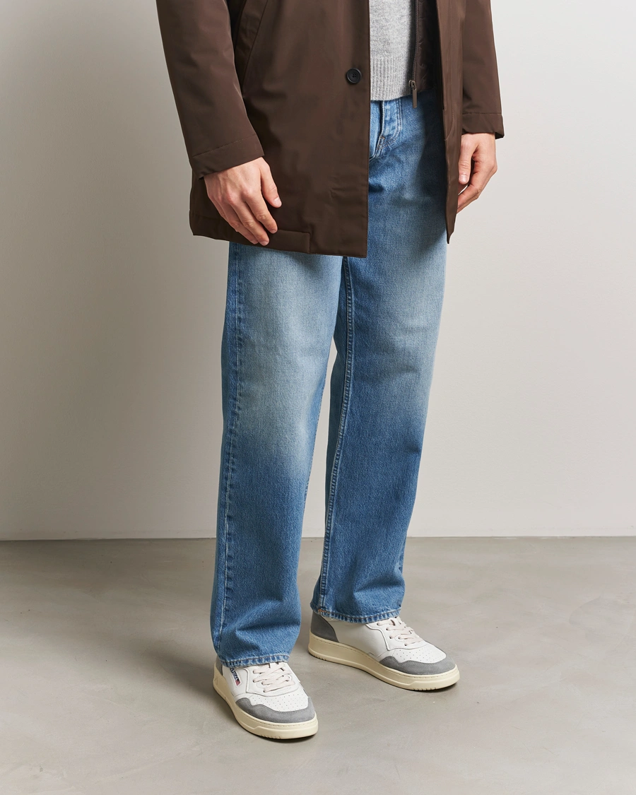 Men | Sneakers | Autry | Medalist Low Sneaker White/Grey