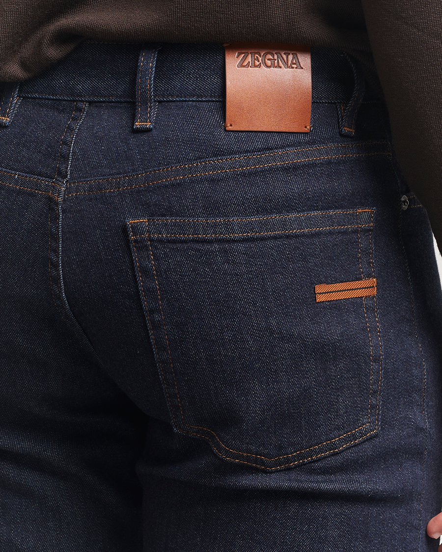 Men | Jeans | Zegna | 5-Pocket Denim Jeans Dark Rinse