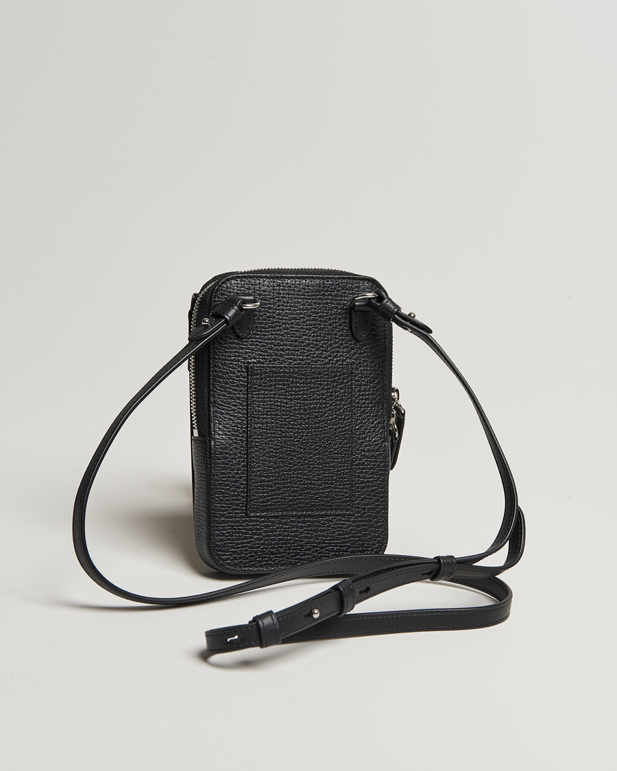 Men | Smythson Ludlow Crossbody Pouch Black | Smythson | Ludlow Crossbody Pouch Black