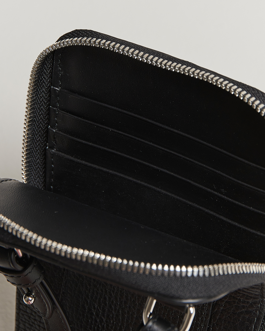 Men | Smythson Ludlow Crossbody Pouch Black | Smythson | Ludlow Crossbody Pouch Black