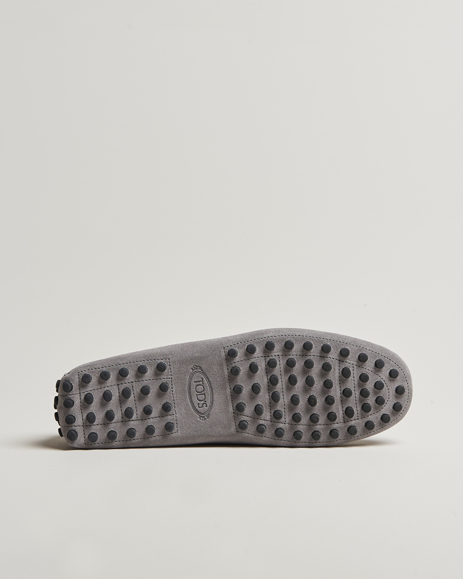Men | Tod's Gommino Carshoe Grey Suede | Tod's | Gommino Carshoe Grey Suede