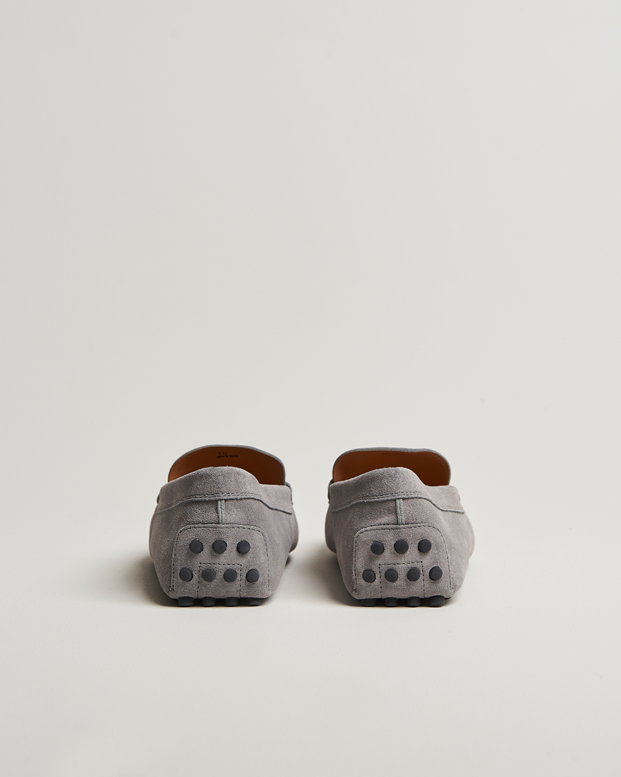 Men | Tod's Gommino Carshoe Grey Suede | Tod's | Gommino Carshoe Grey Suede