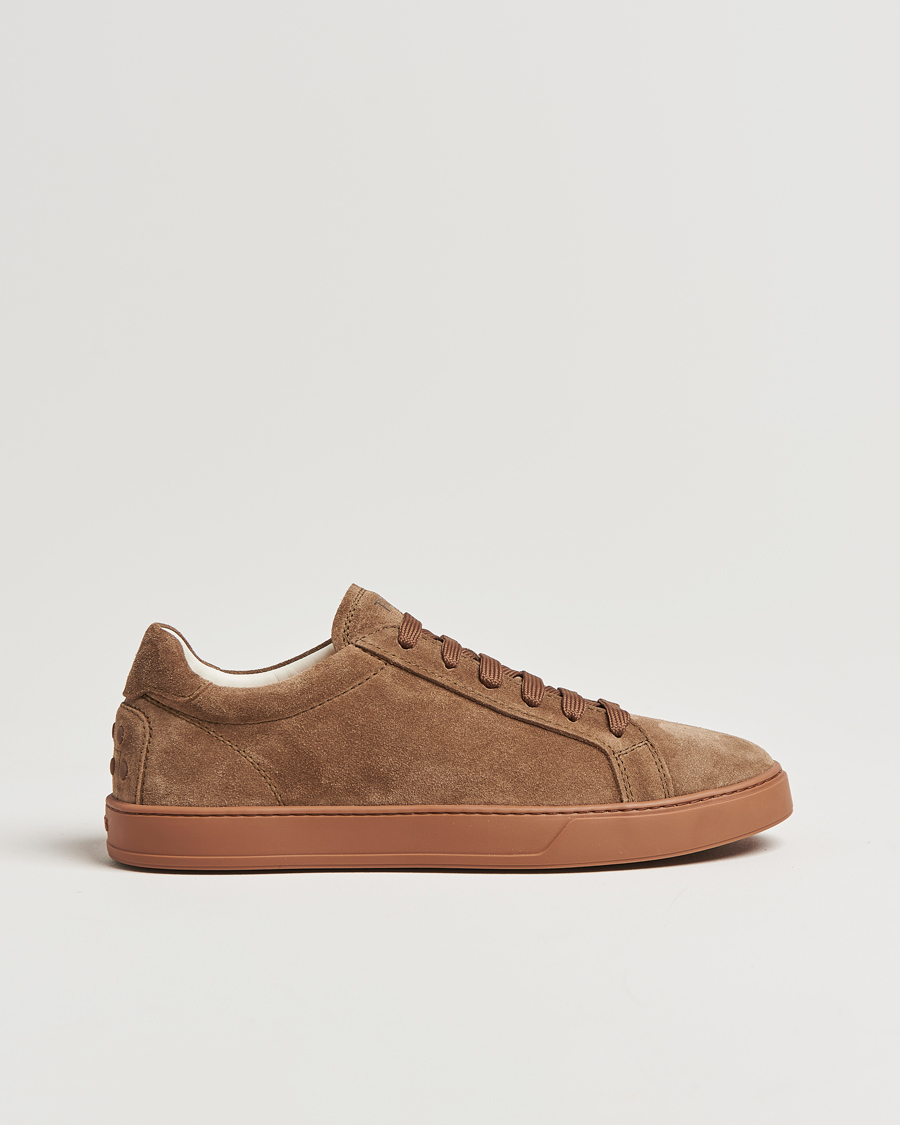Men | Tod's Cassetta Lacciata Sneaker Brown Suede | Tod's | Cassetta Lacciata Sneaker Brown Suede