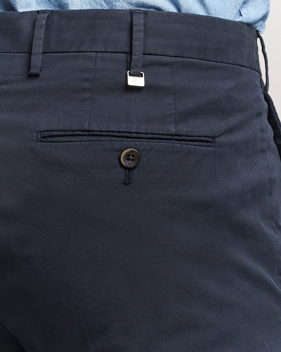 Men | Trousers | PT01 | Gentleman Fit Cotton/Stretch Trousers Navy