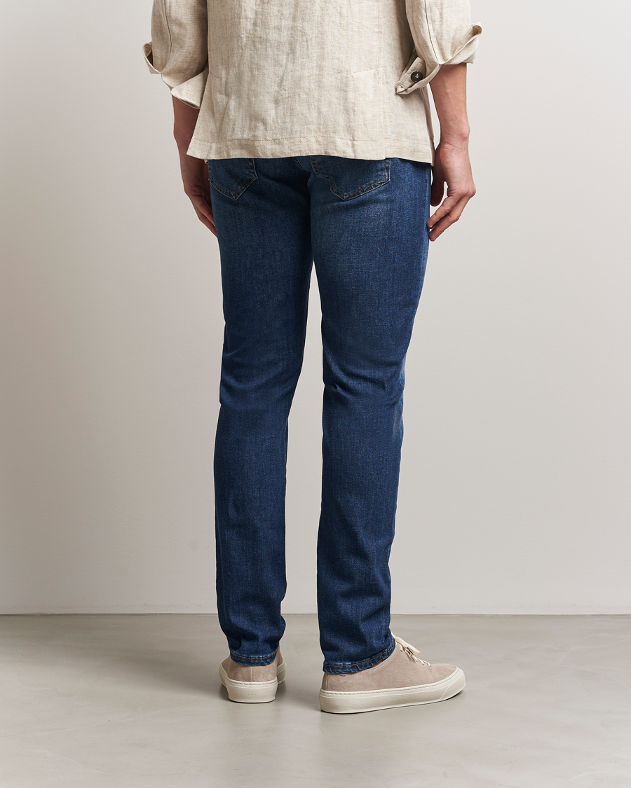 Men | Jeans | PT01 | Slim Fit Stretch Jeans Dark Blue Wash