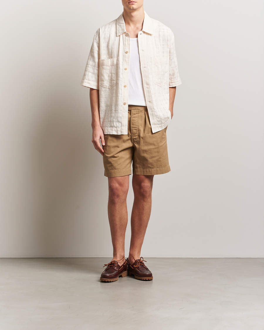 Sunflower Adam Shirt Off White at CareOfCarl.com