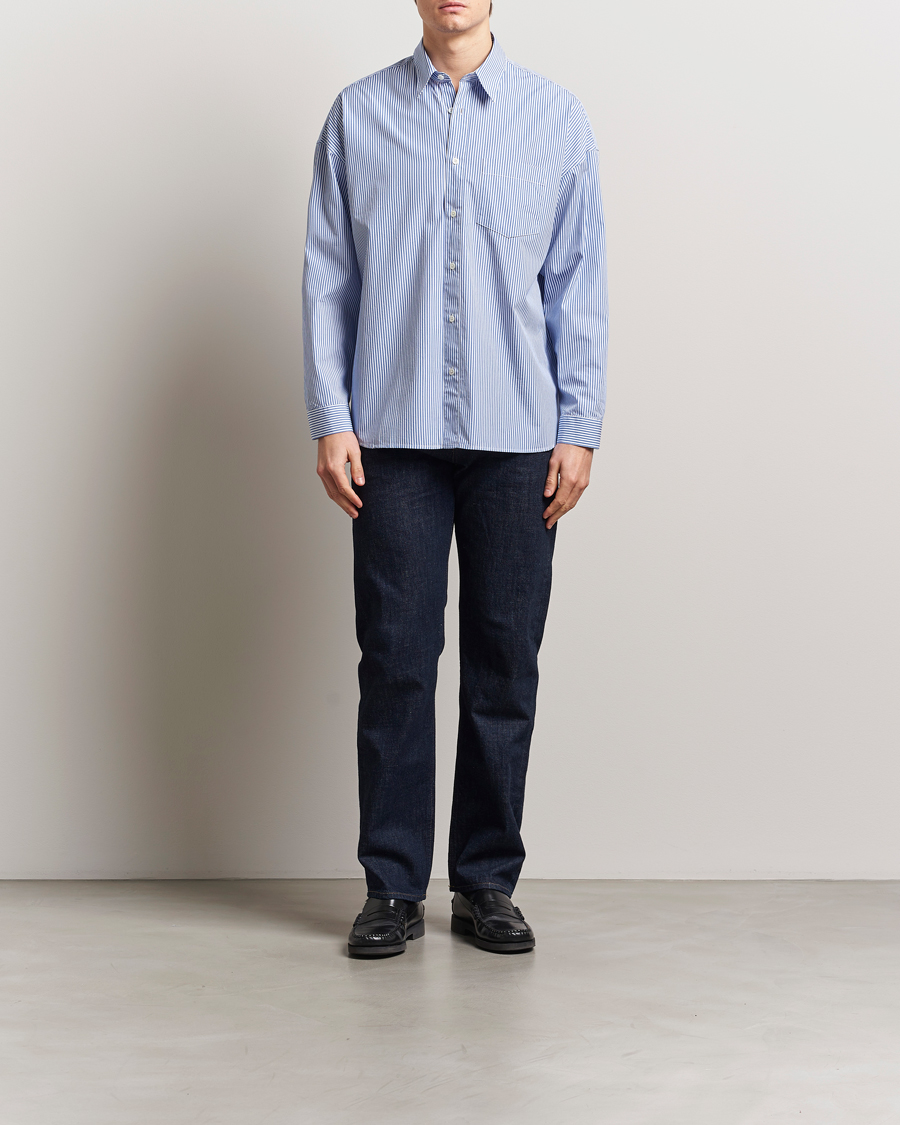 Sunflower Stable Shirt Blue Stripe at CareOfCarl.com