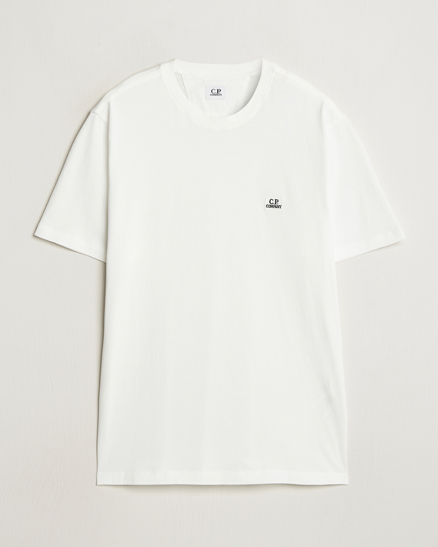 Men | T-Shirts | C.P. Company | Short Sleeve Small Logo T-Shirt White