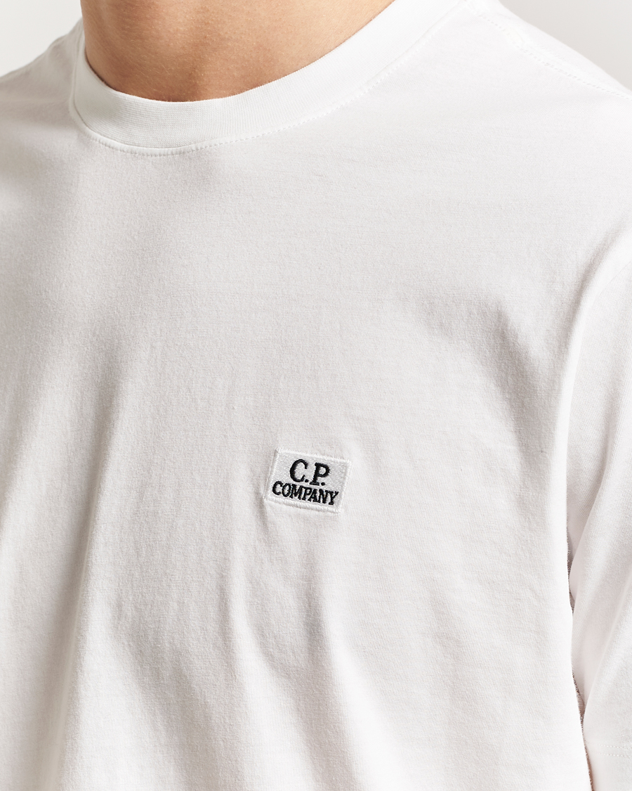 Men | T-Shirts | C.P. Company | Short Sleeve Small Logo T-Shirt White