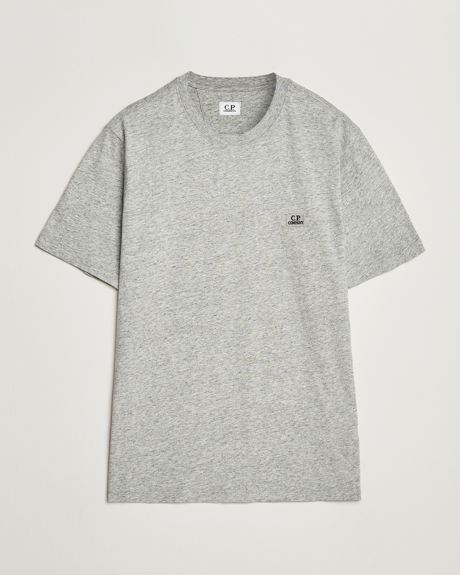 Men | T-Shirts | C.P. Company | Short Sleeve Small Logo T-Shirt Grey