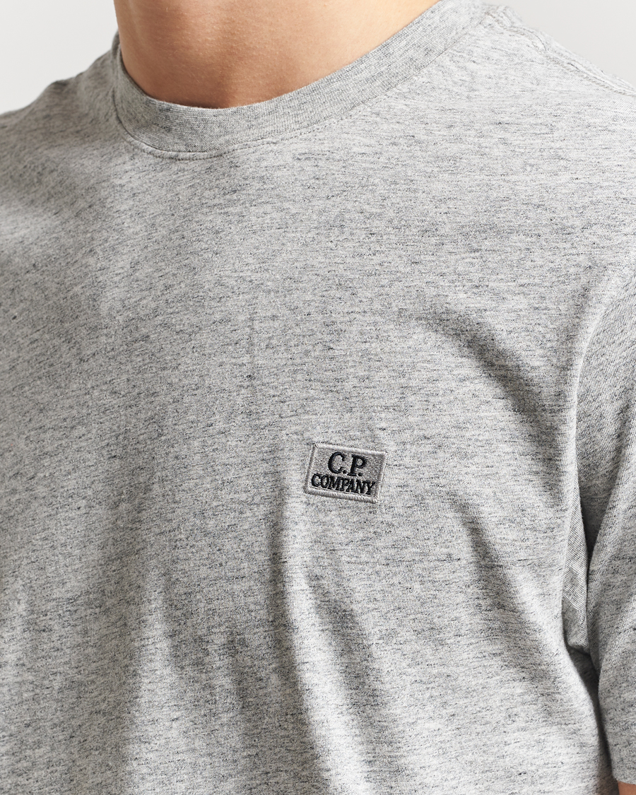 Men | T-Shirts | C.P. Company | Short Sleeve Small Logo T-Shirt Grey