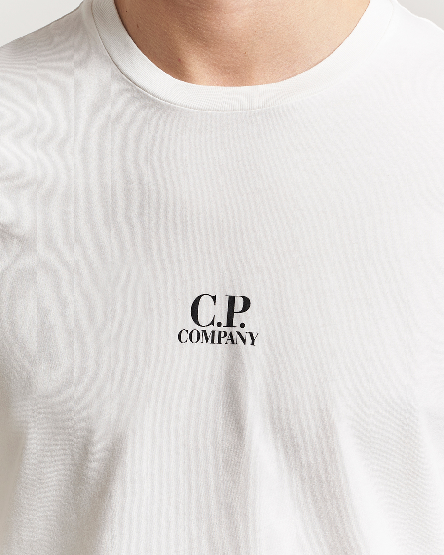 Men | T-Shirts | C.P. Company | Back Print Short Sleeve T-Shirt White