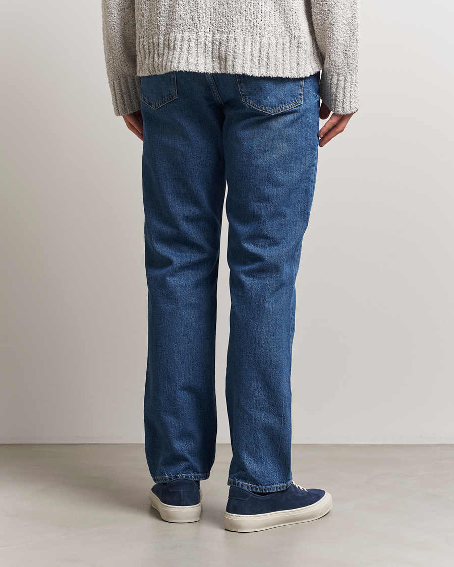 Men | Jeans | J.Lindeberg | Cody Washed Reg Jeans Mid Blue