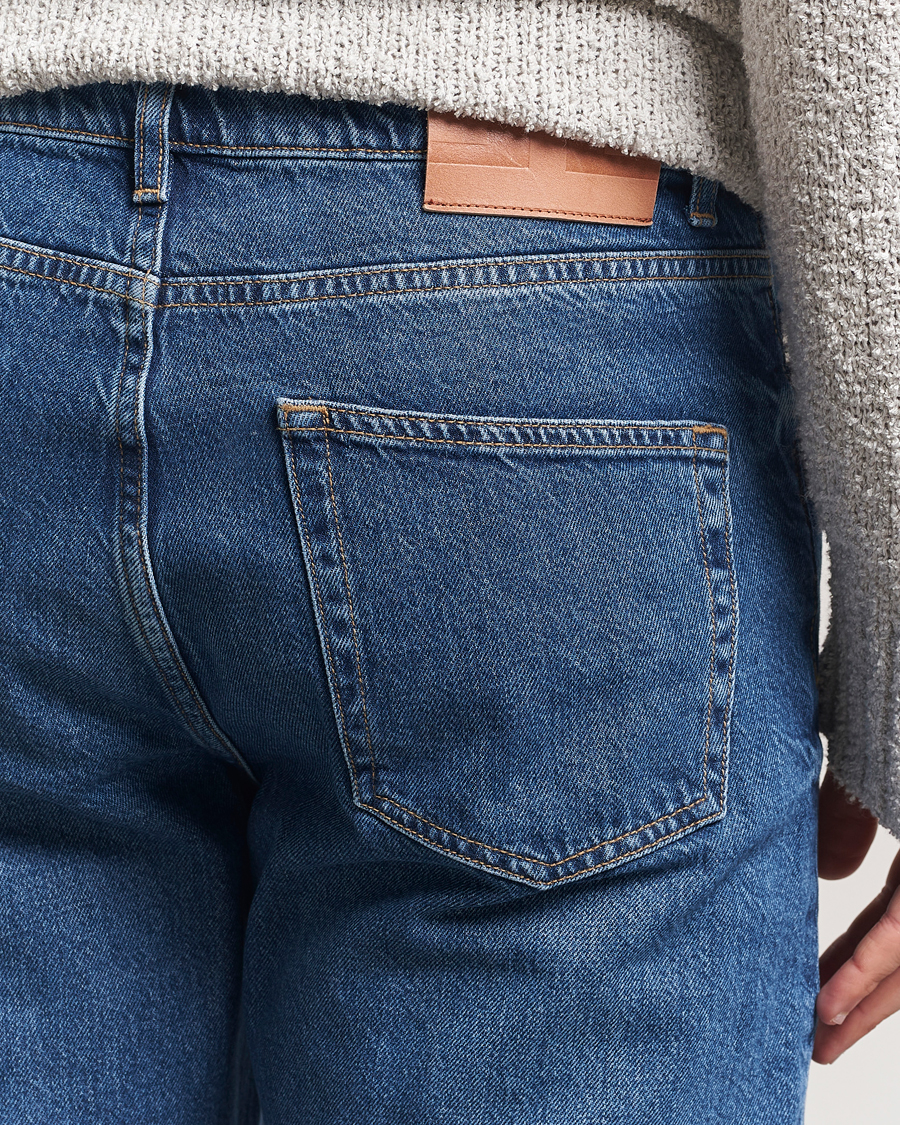 Men | Jeans | J.Lindeberg | Cody Washed Reg Jeans Mid Blue
