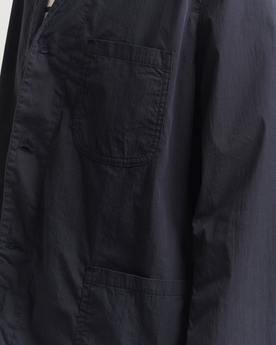 Men | Blazers | orSlow | Light Cotton Blazer Black