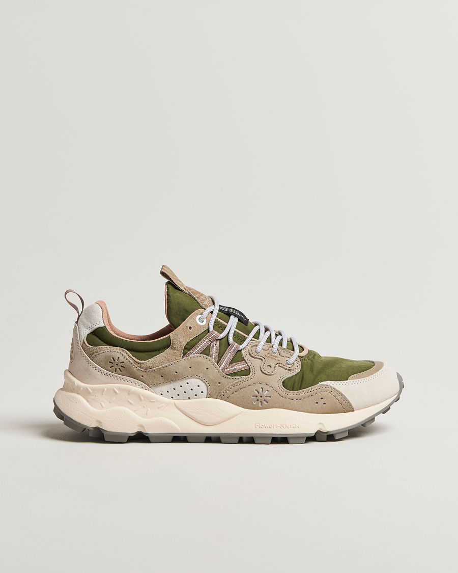 Men | Sneakers | Flower Mountain | Yamano 3 Suede/Nylon Sneaker Grey