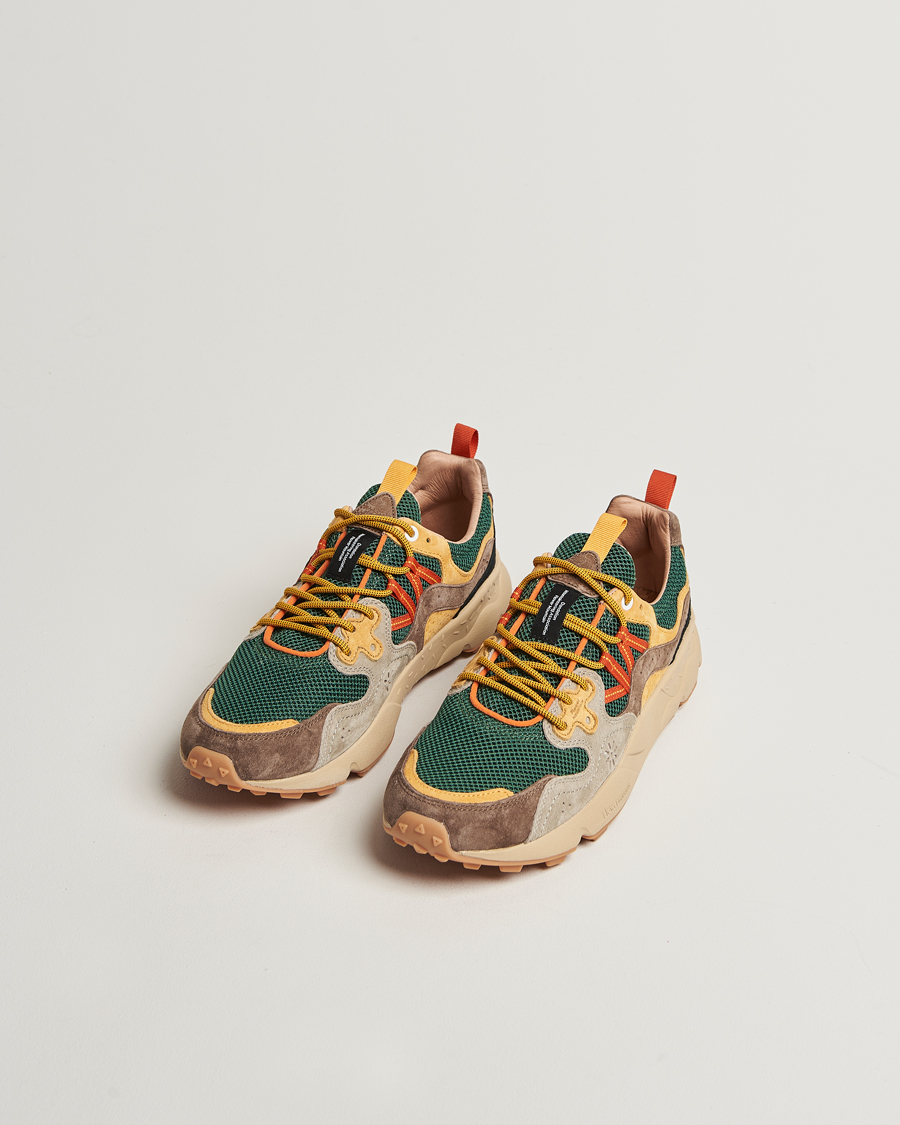 Men | Sneakers | Flower Mountain | Yamano 3 Suede/Nylon Mesh Sneaker Multi