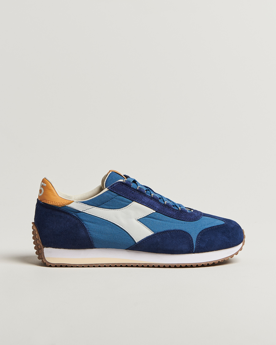 Men | Diadora Equipe Canvas Running Sneaker Blue | Diadora | Equipe Canvas Running Sneaker Blue