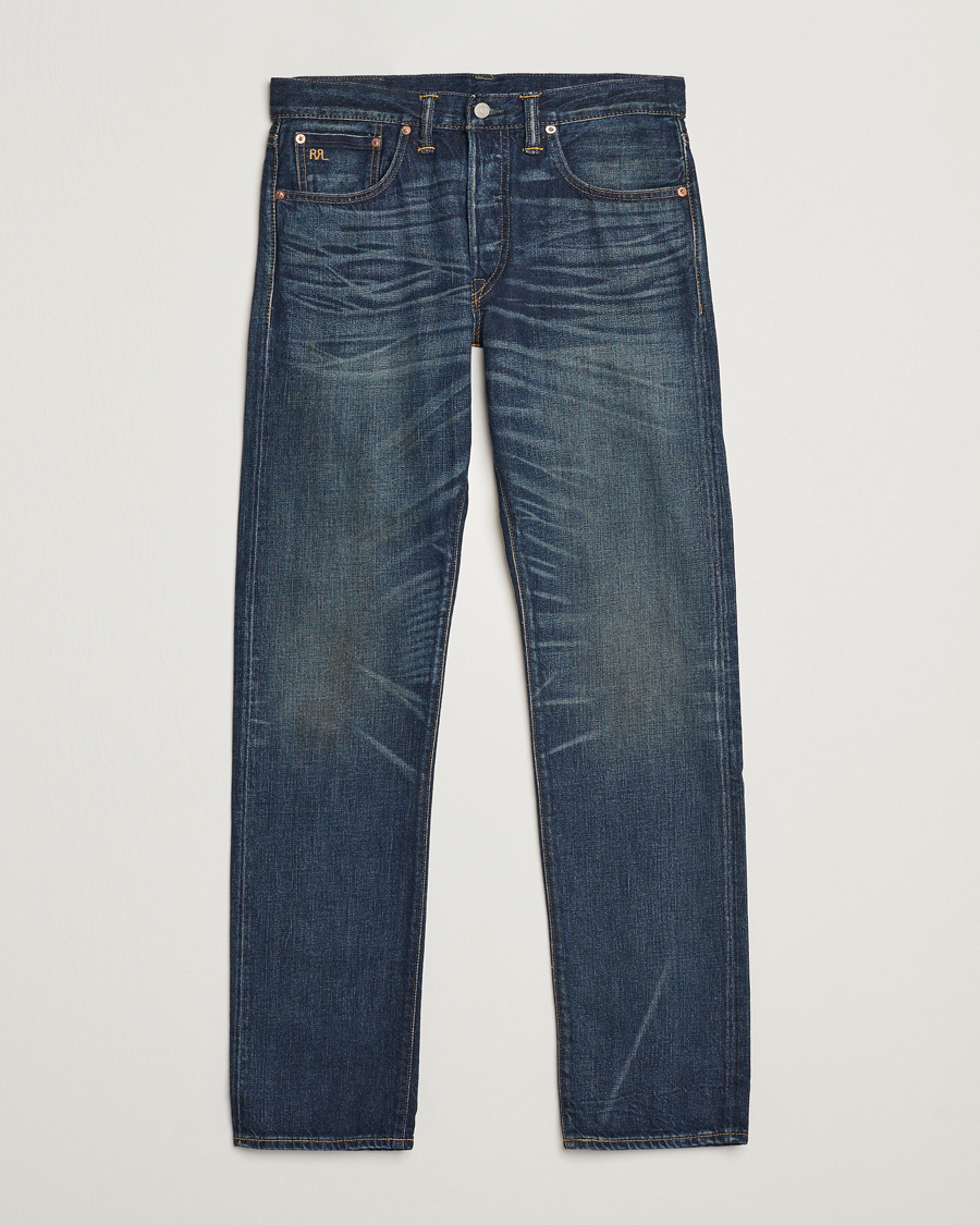 Men | Jeans | RRL | Slim Fit 5-Pocket Denim Ridgecrest Wash