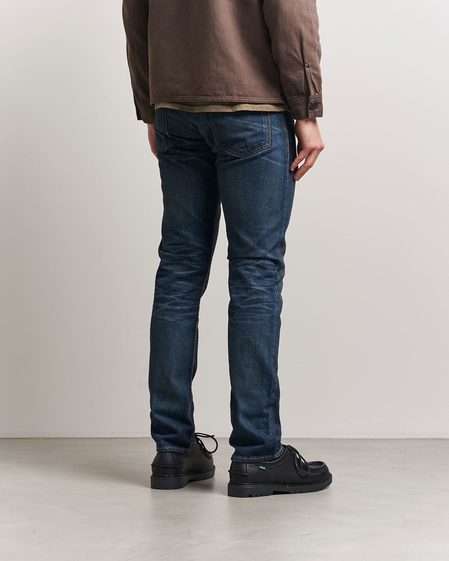 RRL Slim Fit 5-Pocket Denim Ridgecrest Wash at CareOfCarl.com