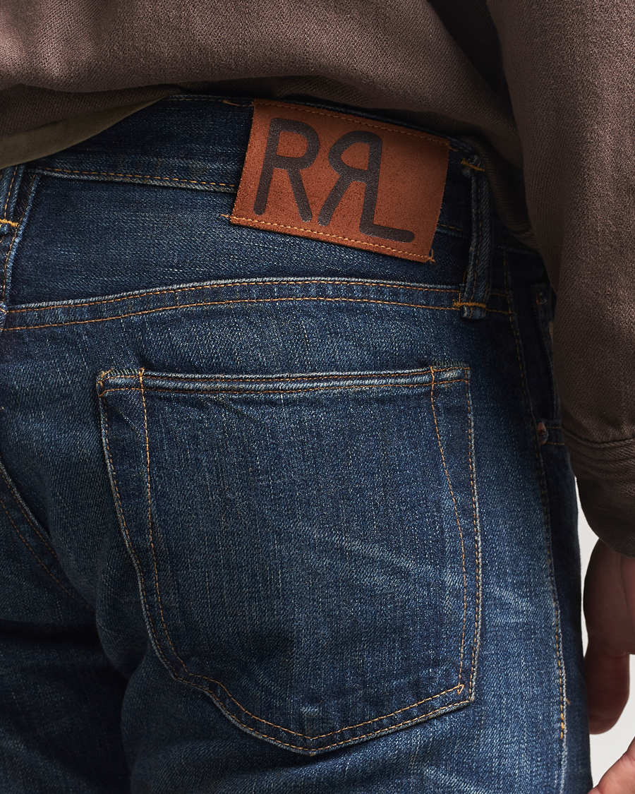 Men | Jeans | RRL | Slim Fit 5-Pocket Denim Ridgecrest Wash
