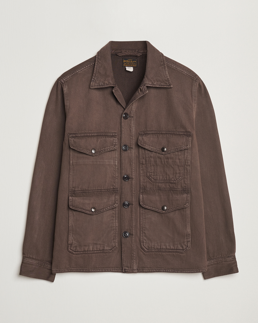 Men | Coats & Jackets | RRL | Elmore Shirt Jacket Dark Brown