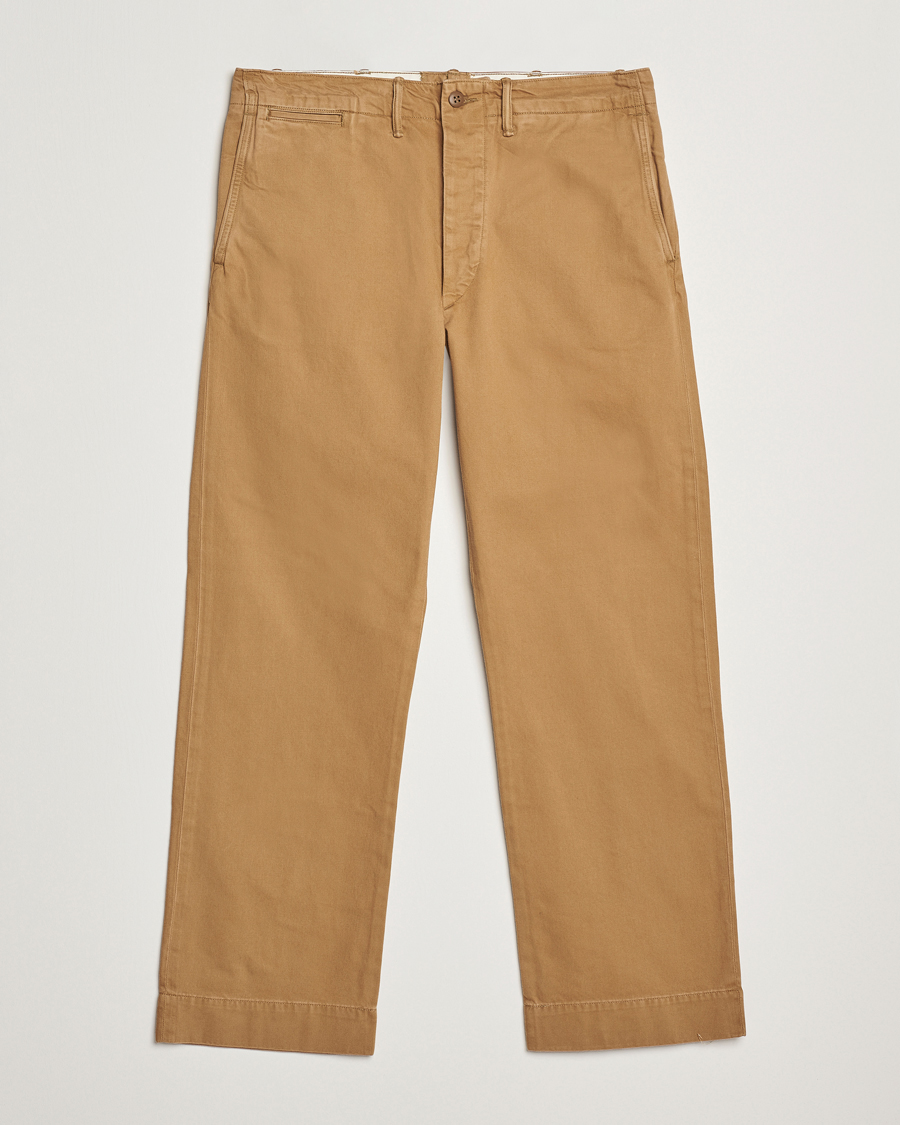 Men | Trousers | RRL | Field Chinos British Khaki