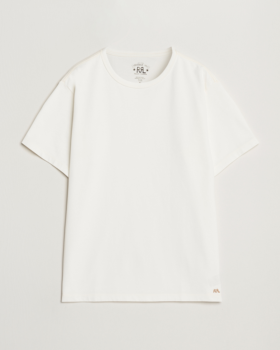 Men | T-Shirts | RRL | Heavy Weight Tee Warm White