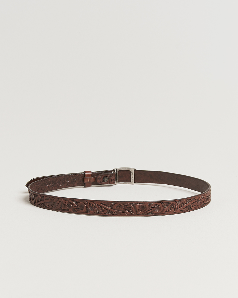 RRL Coleman Belt Brown at CareOfCarl.com
