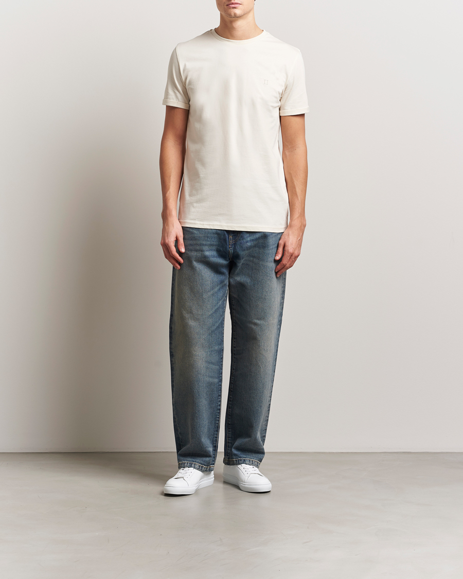 Men | T-Shirts | LES DEUX | Nørregaard Tonal T-Shirt Ivory