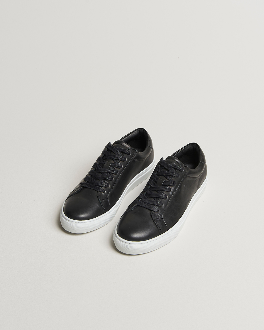 Men | Sneakers | LES DEUX | Theodor Leather Sneakers Black