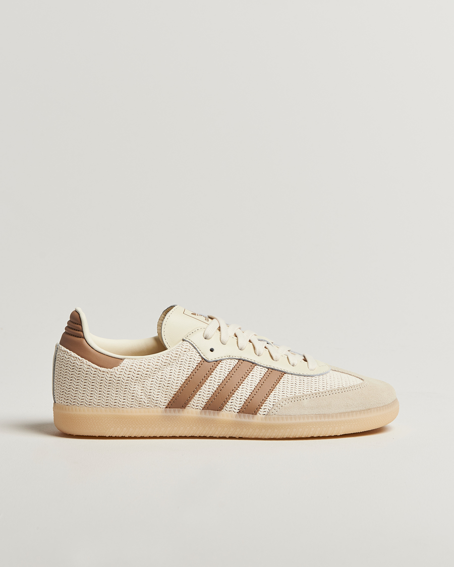 Men | adidas Originals Samba Original Sneaker White/Brown | adidas Originals | Samba Original Sneaker White/Brown