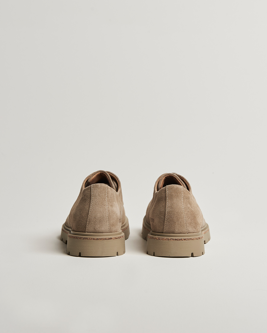 Men | BIRKENSTOCK Highwood Suede Derby Taupe | BIRKENSTOCK | Highwood Suede Derby Taupe
