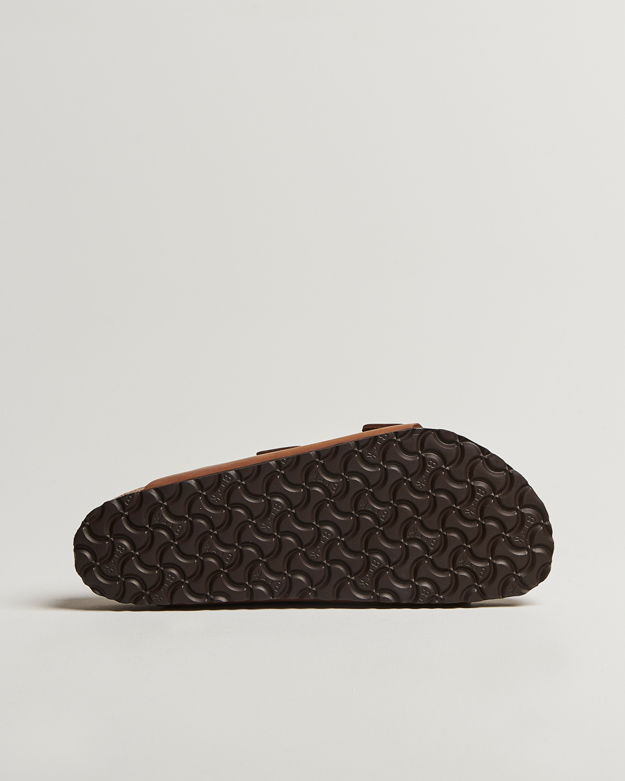 Men | Sandals & Slides | BIRKENSTOCK | Arizona Classic Footbed Cognac Oiled Leather
